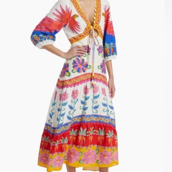 SOLD 🛑 ❌Farm Rio  dresses size medium new with tags - Picture 13 of 16